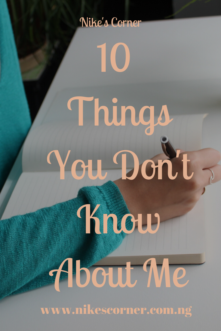 Things You Don't Know About Me