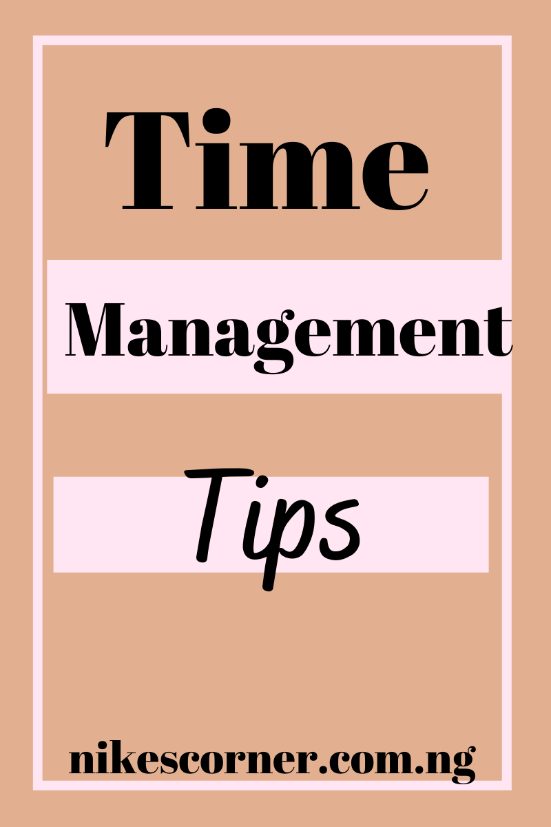 Time management Tips